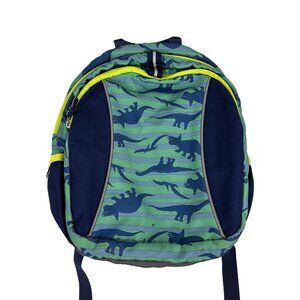 Garnet Hill Kids Dinosaur Backpack With Multiple Compartments & Padded Straps